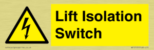 Lift Isolation Switch